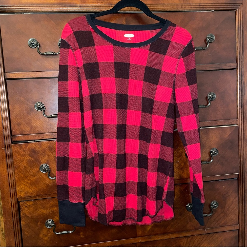 Old Navy Plaid Pajama Top